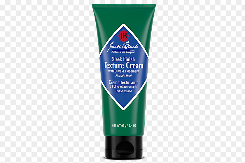 Cream Texture Jack Black Sleek Finish With Olive & Rosemary Nourishing Hair Scalp Conditioner Gel PNG