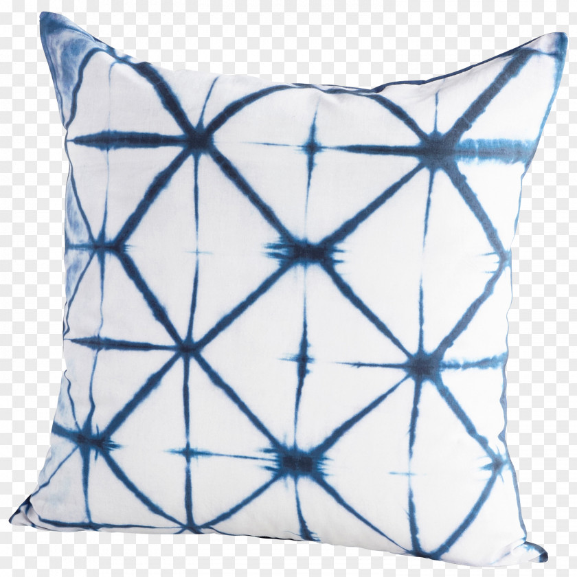 Pillow Throw Pillows Blue Cushion Cotton PNG