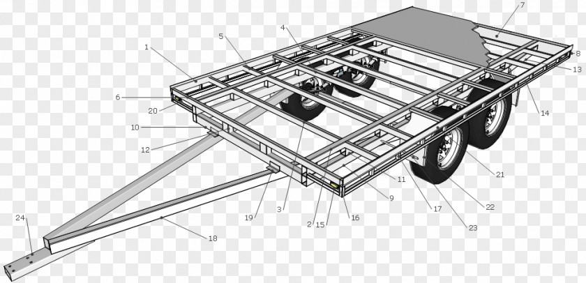 Building Top View Line Art Angle PNG