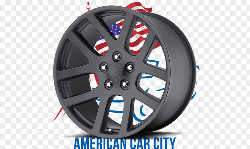 Dodge City Alloy Wheel Car Rim Tire PNG