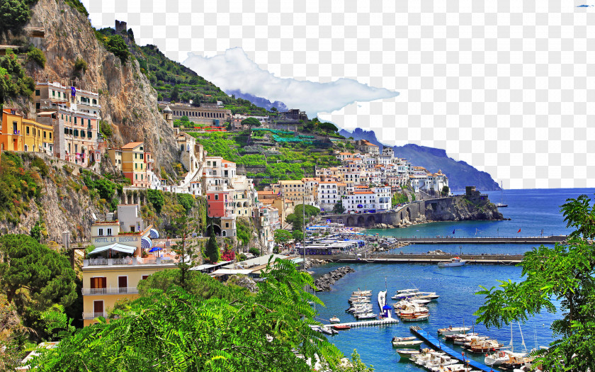 Four Italian Town Of Positano Ravello Sorrento Florence San Gimignano PNG