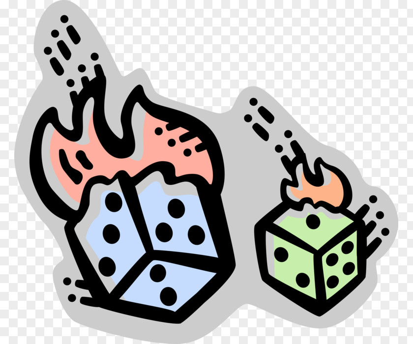 Gambling Illustration Product Game Clip Art Dice Line PNG