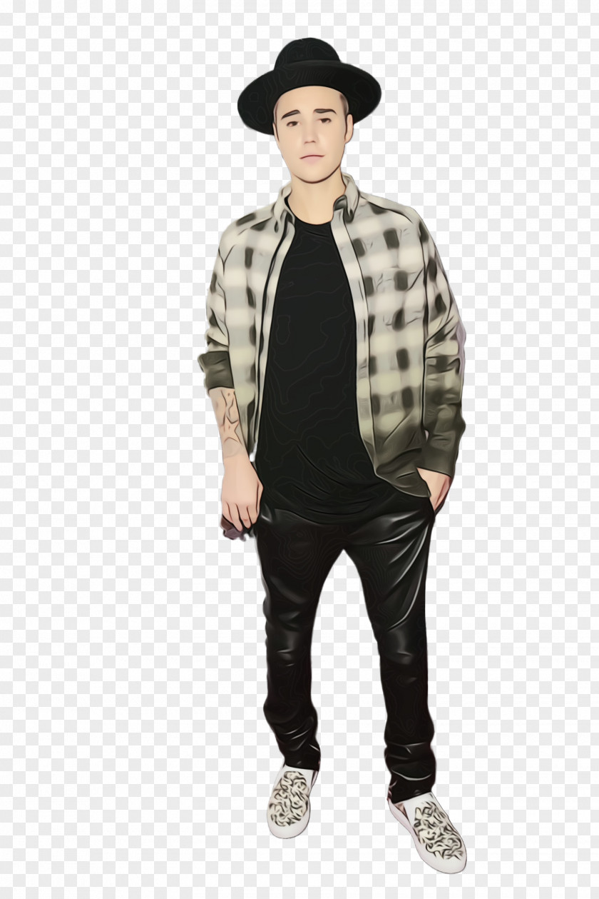 Jersey Leather Jeans Background PNG