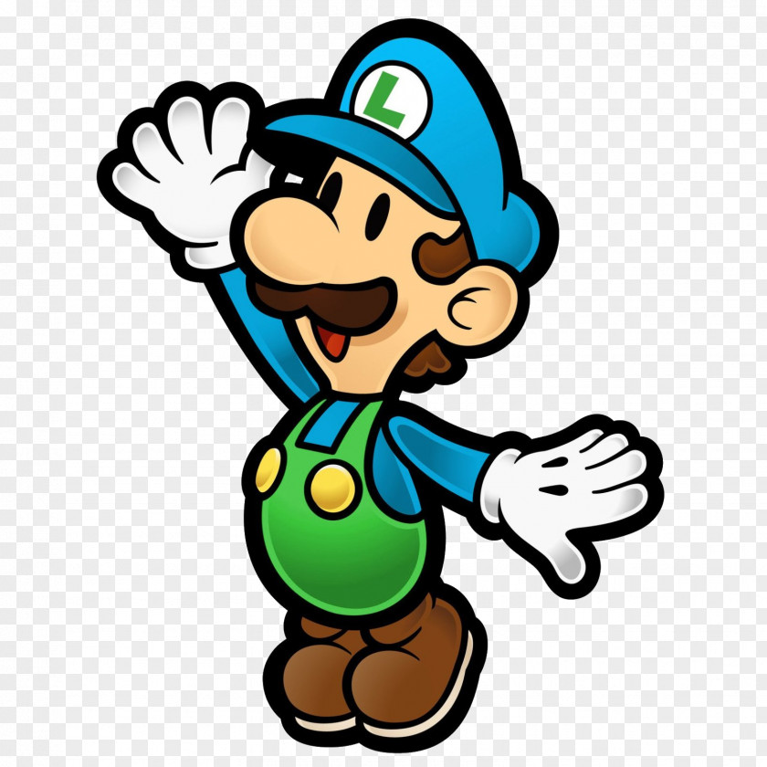 Luigi Super Paper Mario Bros. & Luigi: Jam New Bros PNG