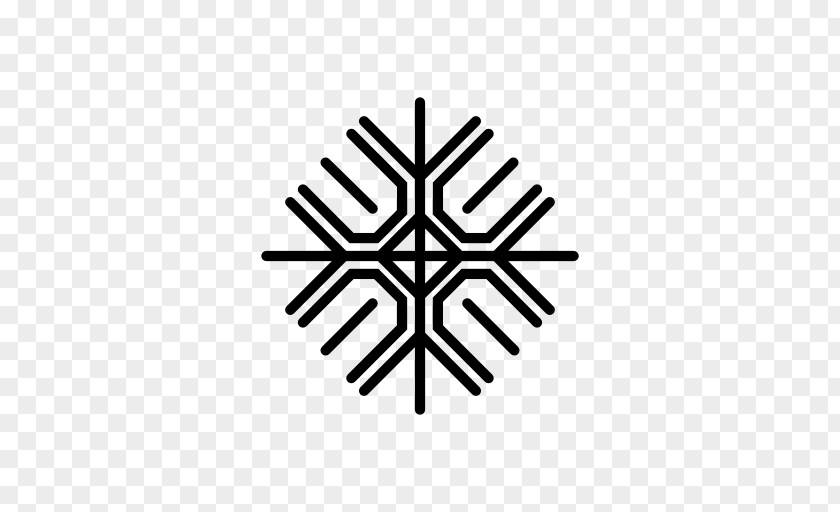 Snowflake Symbol Clip Art PNG