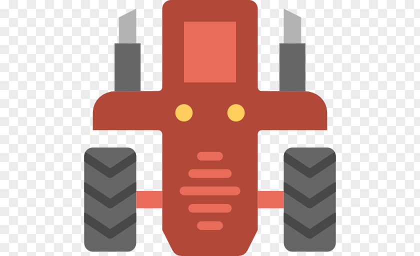 Tractor Agriculture Icon PNG