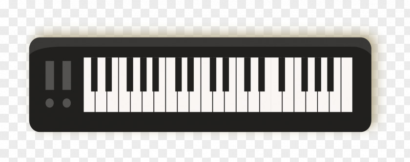 Vector Exquisite Musical Keyboard Instrument PNG