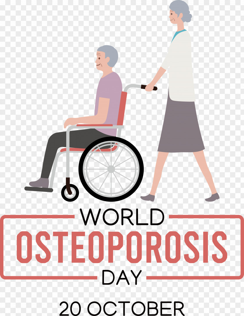 World Osteoporosis Day Bone Health PNG