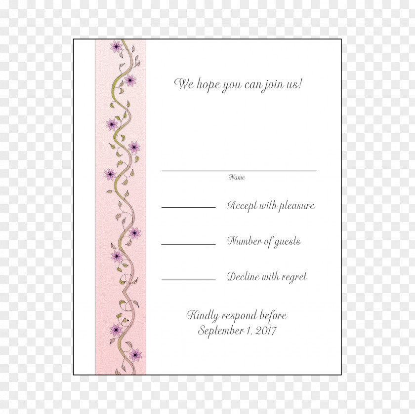Baby Announcement Card Pink M Retirement Font PNG