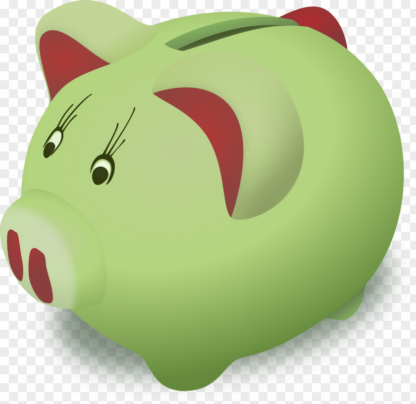 Bank Piggy Clip Art PNG