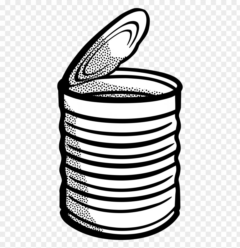 Can Tin Beverage Clip Art PNG