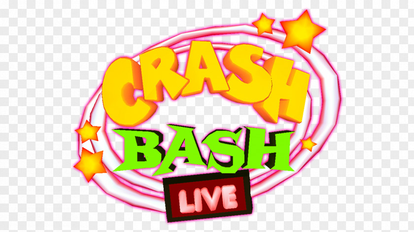 Crash Bash Logo Brand Font PNG