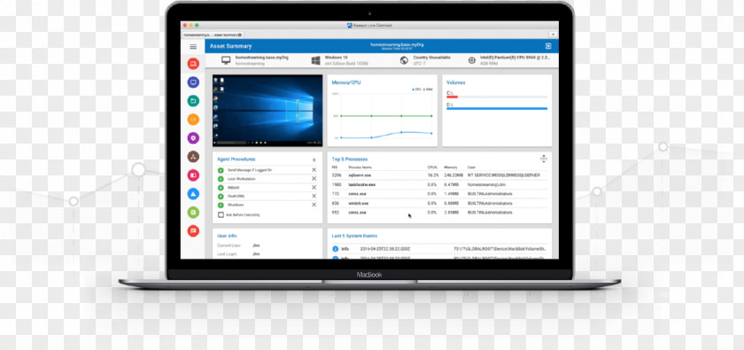 Kaseya Computer Program Software Remote Monitoring And Management Network Monitor Monitors PNG