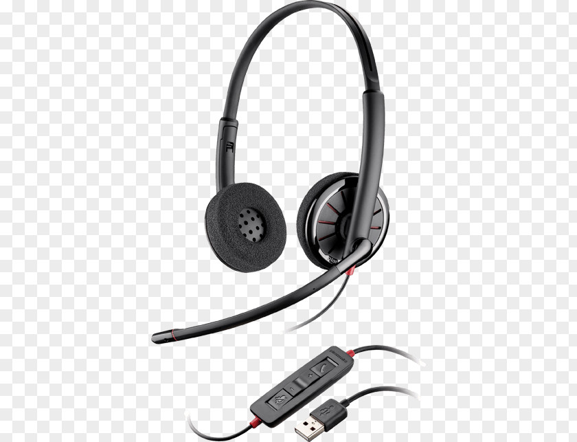 Plantronics Audio 478 Stereo USB Headset Blackwire 320 310/320 Microphone PNG