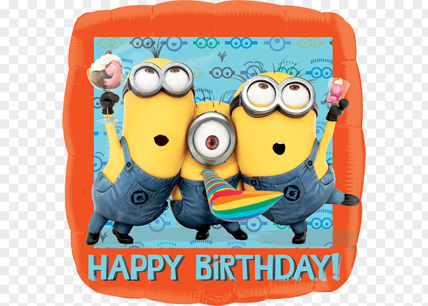 Balloon Stuart The Minion Gas Birthday Minions PNG