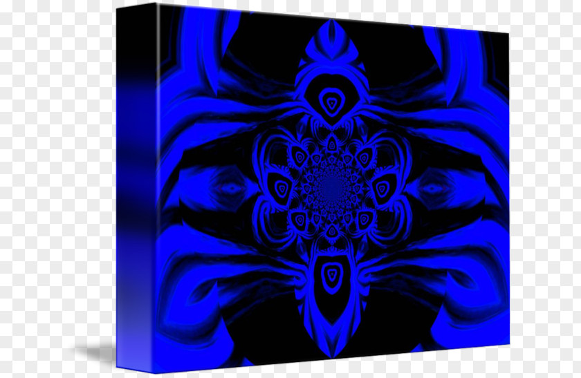 Blue Mandala Cobalt Visual Arts Font PNG