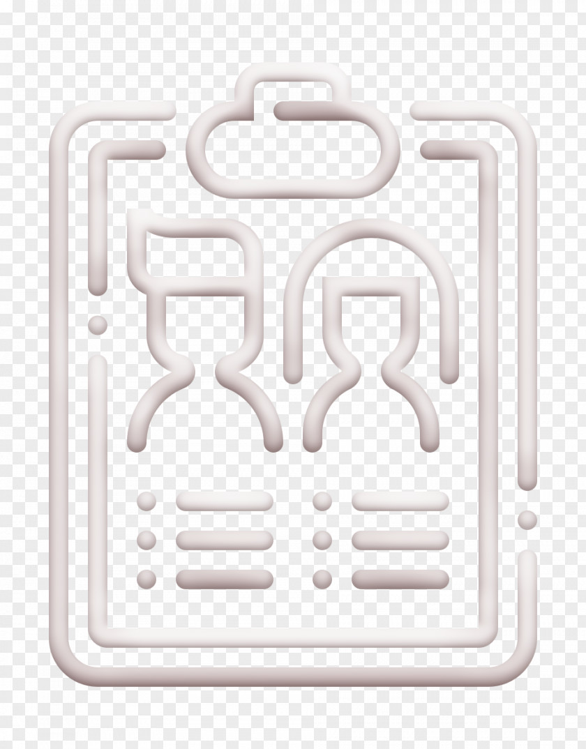 Guest List Icon Wedding PNG