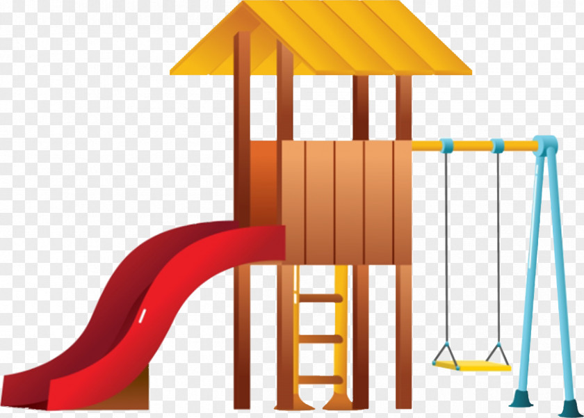 Kinder Garten Playground Slide Child Toy PNG