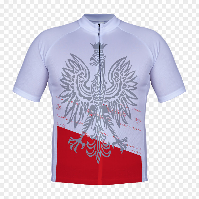 T-shirt Top Sleeve Active Shirt Coat Of Arms Poland PNG
