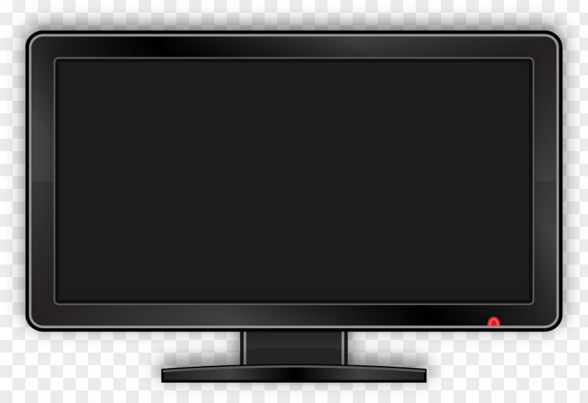 Vector Flat Computer Monitor Television Set LED-backlit LCD Output Device Liquid-crystal Display PNG