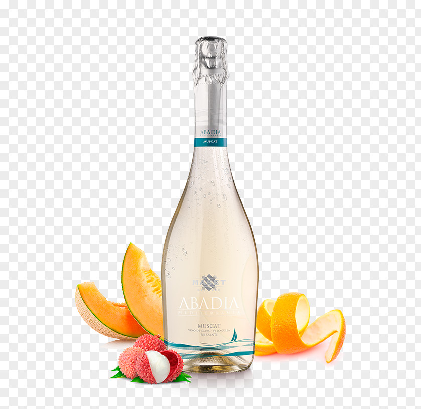 Wine Liqueur Muscat Cava DO Blou And Rooi Branding PNG
