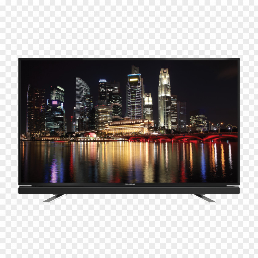 Blé LED-backlit LCD Grundig Ultra-high-definition Television Smart TV PNG