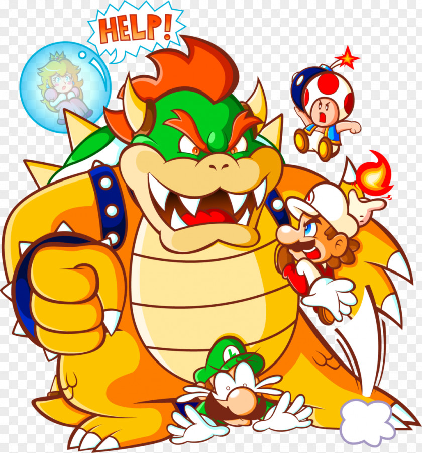 Bowser Mario & Luigi: Bowser's Inside Story Super Bros. 3 PNG