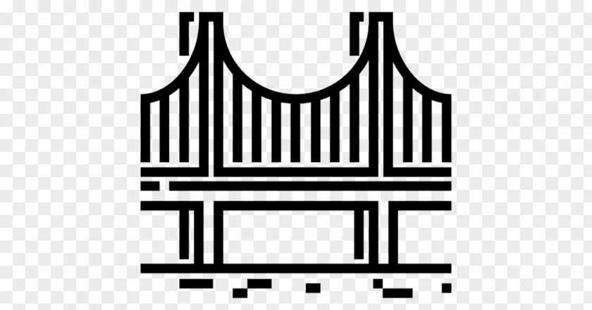 Design Logo Golden Gate Bridge PNG