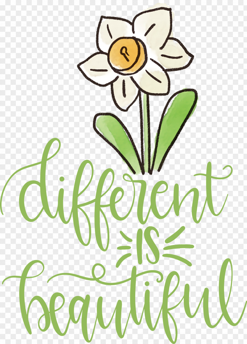 Different Is Beautiful Womens Day PNG