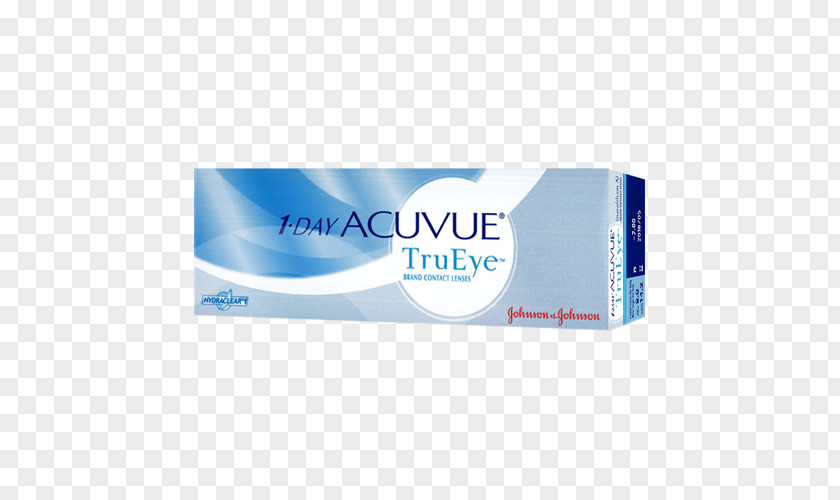 Glasses Johnson & 1-Day Acuvue TruEye Contact Lenses PNG