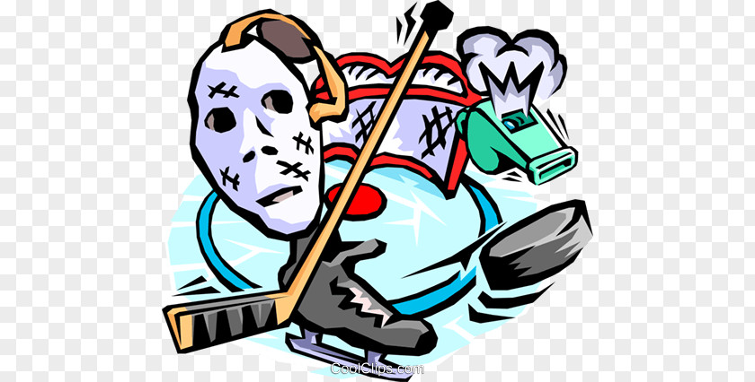 Hockey Goaltender Mask Ice Equipment Sticks PNG