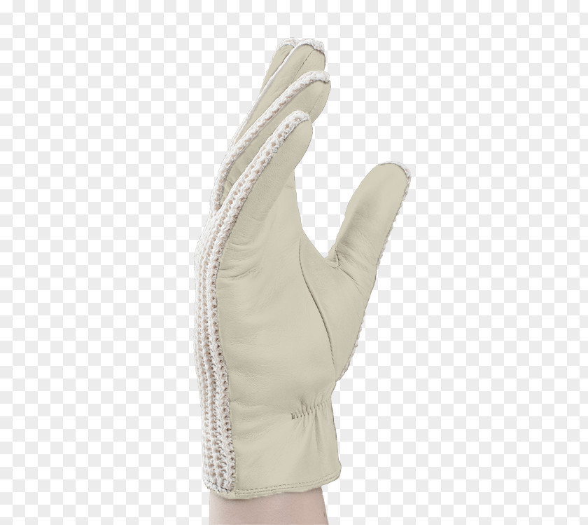 Parchement Finger Glove Beige Safety PNG