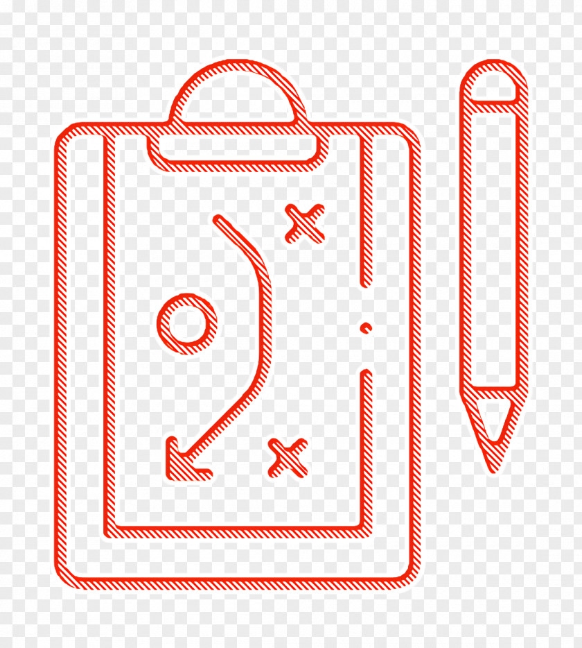 Strategy Icon Hockey Clipboard PNG