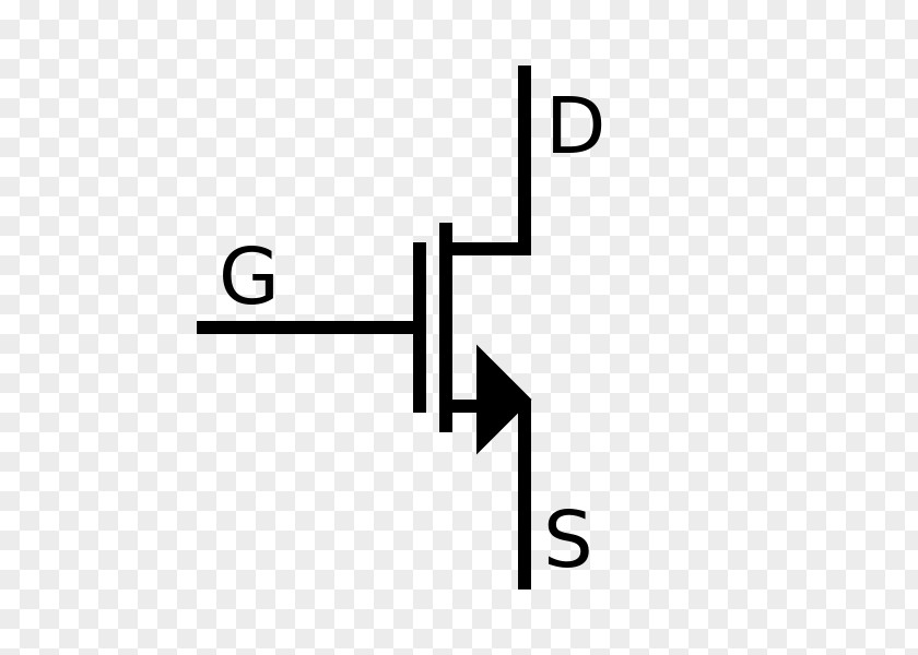 Symbol MOSFET Wiring Diagram Field-effect Transistor Electronic Component PNG