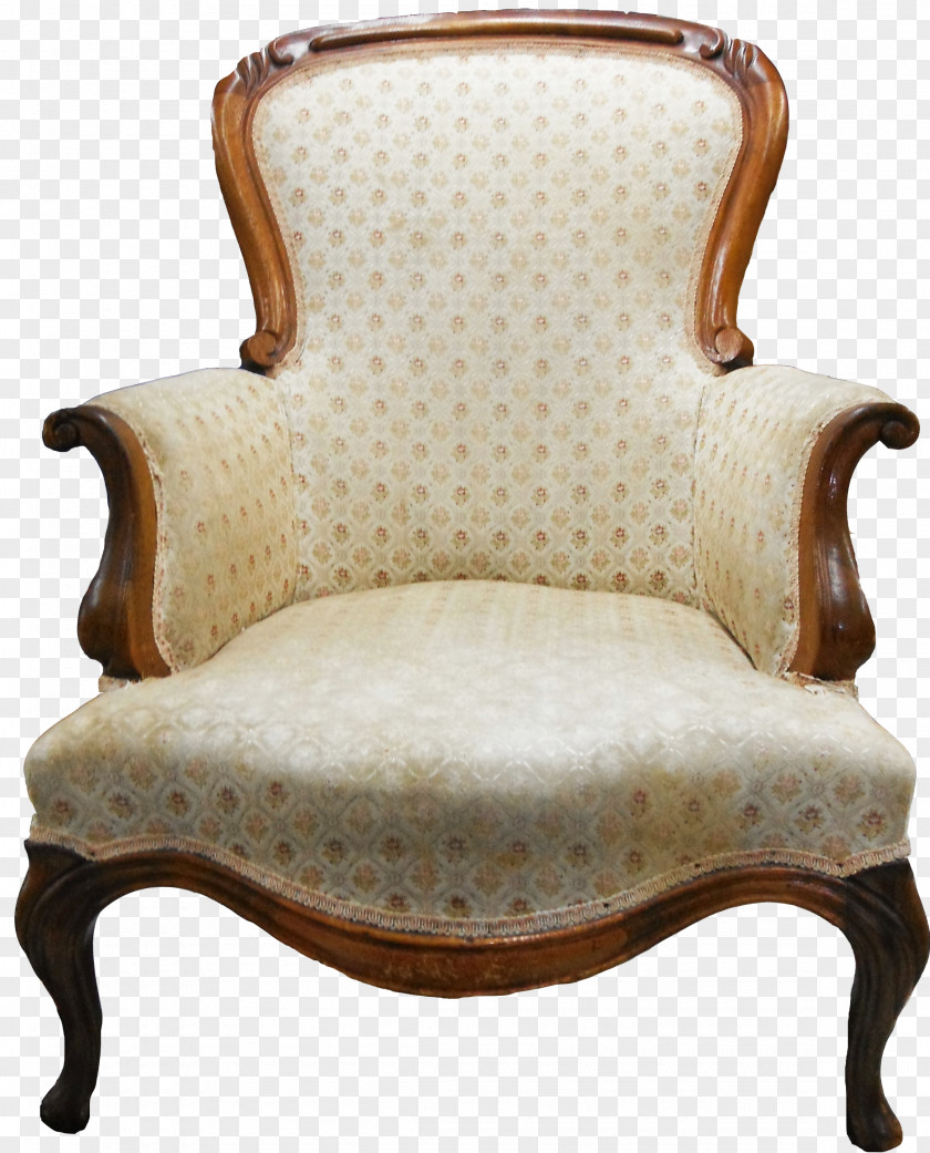 Chair Loveseat Upholstery Antique Furniture PNG