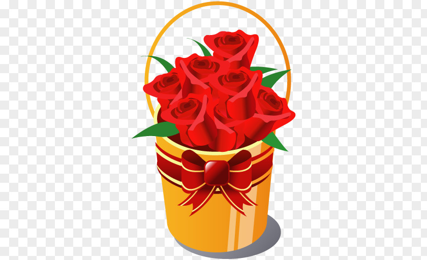 Flower Bouquet Gift Vector Graphics Clip Art PNG