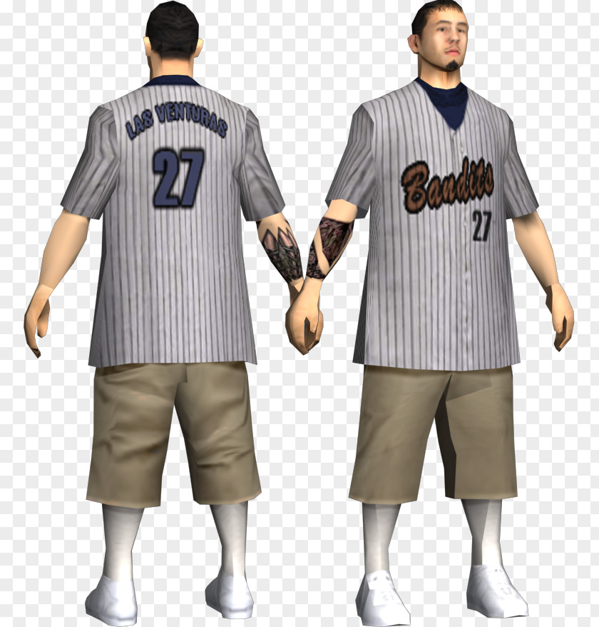 T-shirt Baseball Uniform Sleeve Costume PNG
