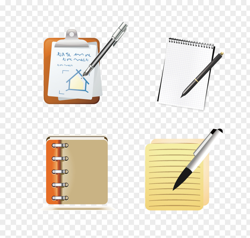 The Recording And Pen Chart Icon PNG