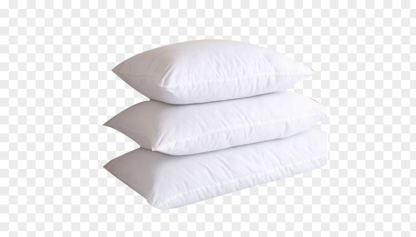 White Pillow Bedding Linens Textile PNG