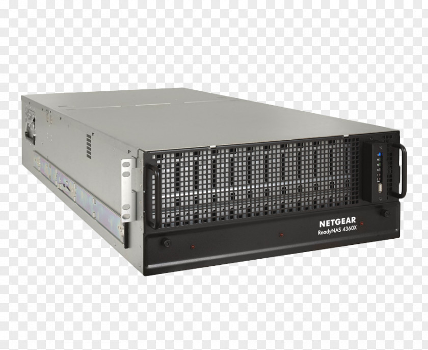 X Display Rack NETGEAR ReadyNAS 4360S 60-bay NAS Network Storage Systems Data 10 Gigabit Ethernet PNG