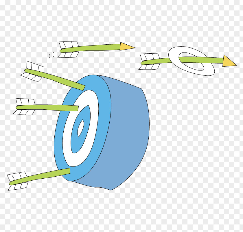 Arrow And Target Drawing PNG