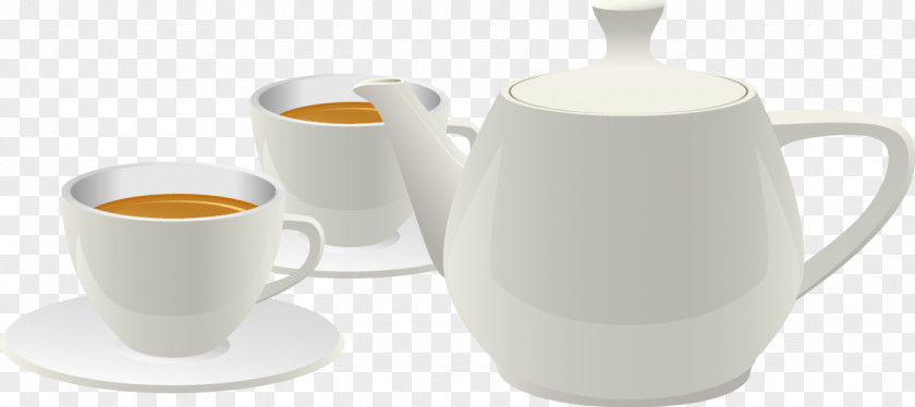 Exquisite Cup Coffee Mugs Tea Kettle Ceramic Mug PNG