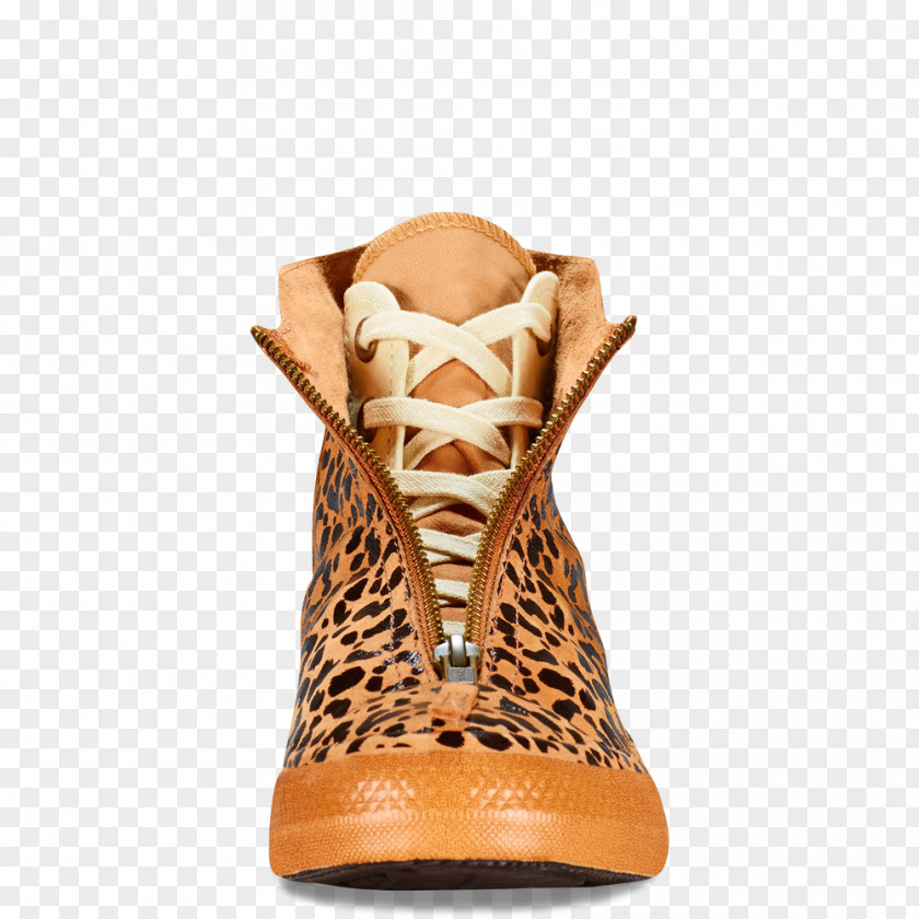 Leopard Print Shoe Converse Chuck Taylor All-Stars Boot Umber PNG