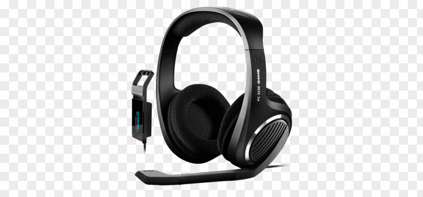 Microphone Headset Headphones 7.1 Surround Sound Sennheiser PNG