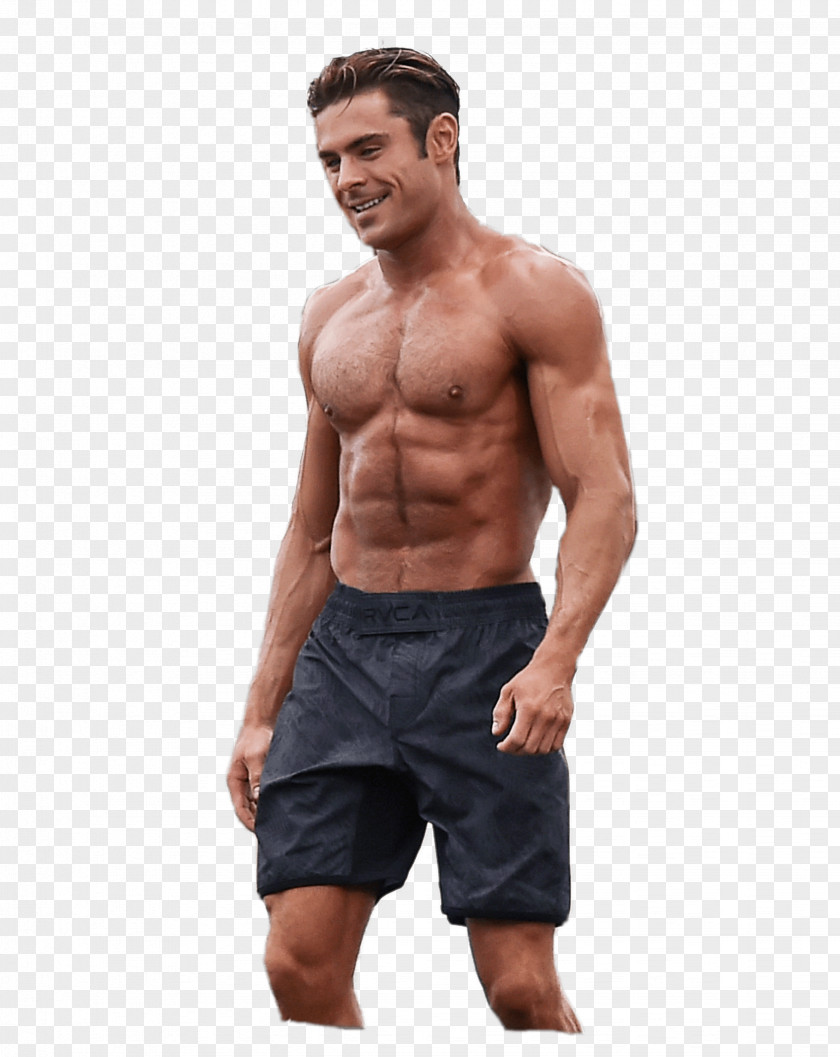 Muscle Man Zac Efron Baywatch Matt Brody Mitch Buchannon Hollywood PNG