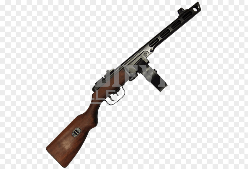 Weapon Second World War PPSh-41 Thompson Submachine Gun Firearm PNG