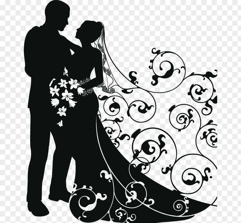 Wedding Wife Invitation Bride Husband PNG