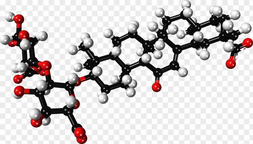 Glycyrrhizin Liquorice Ball-and-stick Model Acid Sucrose PNG