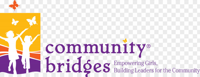 Peer Mentoring Community Bridges Logo Brand Font Yellow PNG