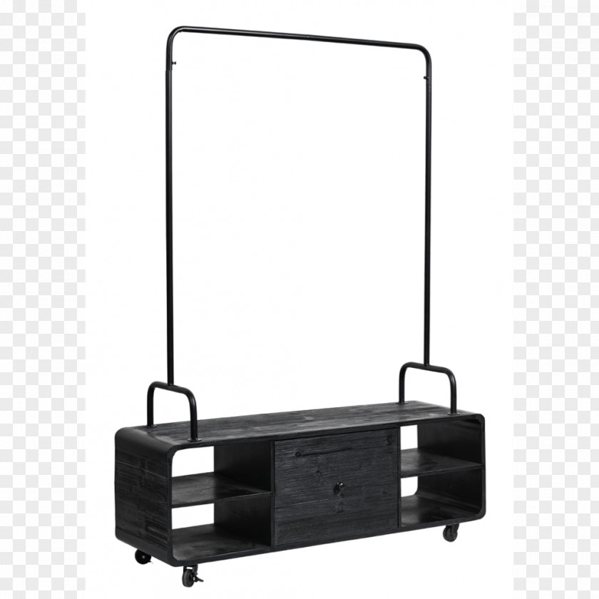 Wood Furniture Clothes Hanger Cloakroom Colgador Con Cajones PNG